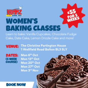 Women's Baking Classes 6th October