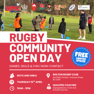 Rugby Community Open day | April 2026