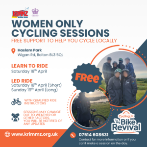 Womens Only Cycling | Sat 18th April & Sun 19th April