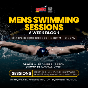 MALE SWIMMIMG SESSIONS: Group B | Block Booking | Starts 1st June
