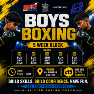 Boys Boxing | Block Booking | Start 14th June