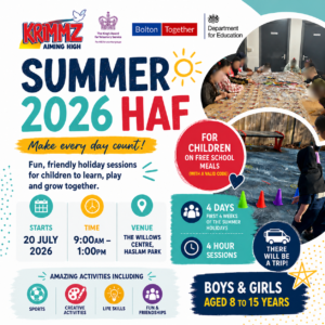 Summer 2026 HAF | Starts Mon 20th July