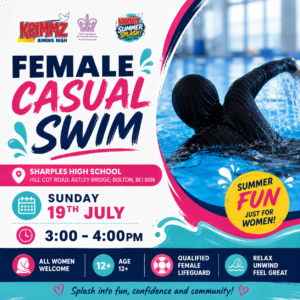 Female Casual Swim | Sun 19th July