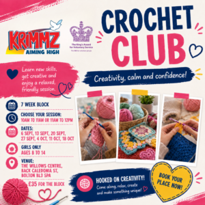 Crochet Club | Block Booking | Starts 6th Sept