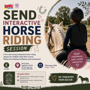 SEND Interactive Horse Riding Session | 25th August
