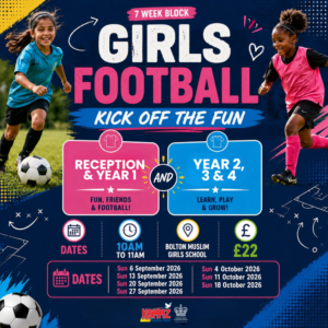 Girls Football | Starts 6th Sept | Block Booking