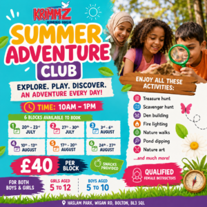 Summer Adventure Club | Starts 20th July