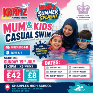 Mums & Kids Casual swim | Sunday 19th July
