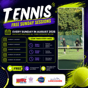 Tennis | Starts 2nd Aug