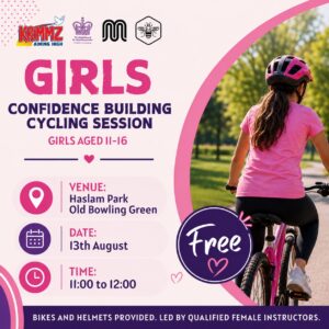 Girls Confidence Building Cycling | Thurs 13th Aug